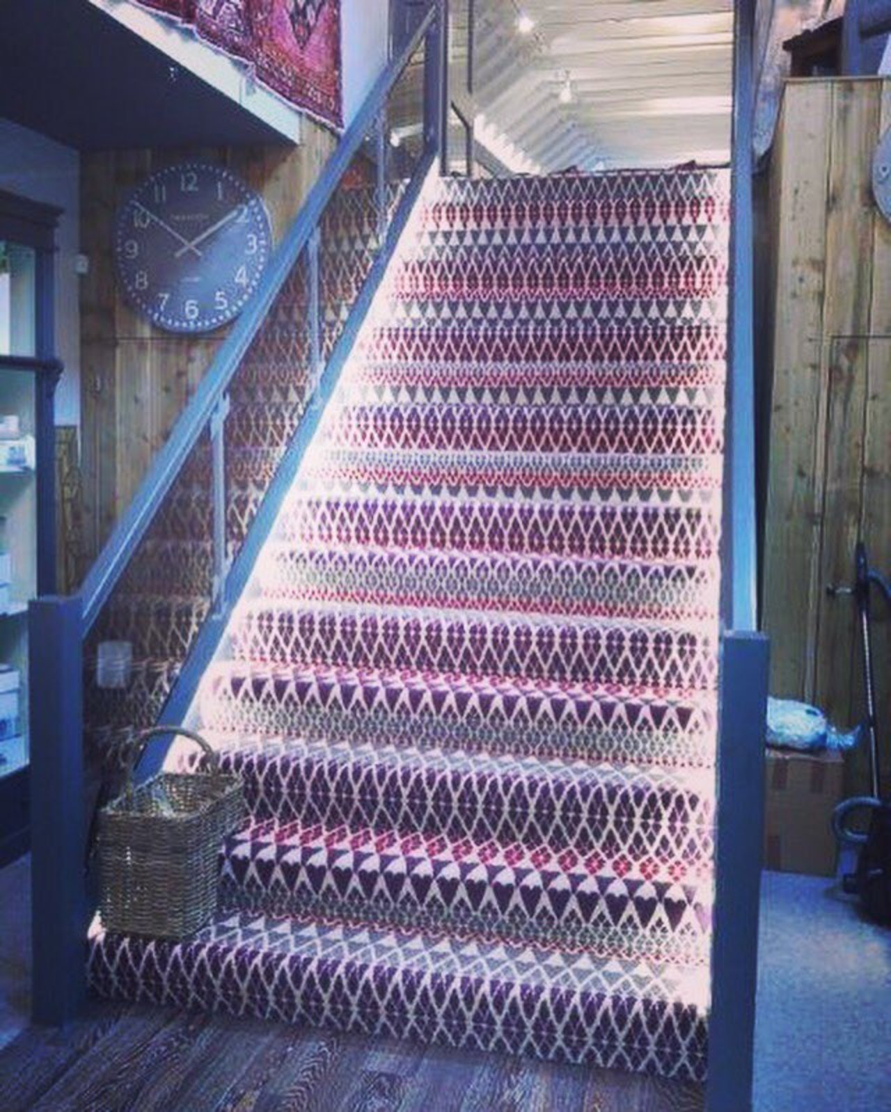Manse Furnishings are lighting the way with this stunning #staircase in our #quirkyb Fair Isle Reiko by @margoselby https://t.co/NQbBQz6uv5
