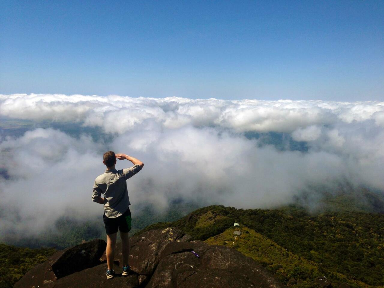 "I got to the top and just stared in awe across the #clouds" #nature #hiking #photography https://t.co/h6BlUdVaTh
